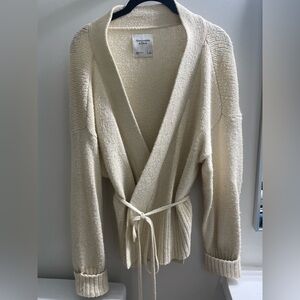 Abercrombie & Fitch Women's Beige Wrap Cardigan